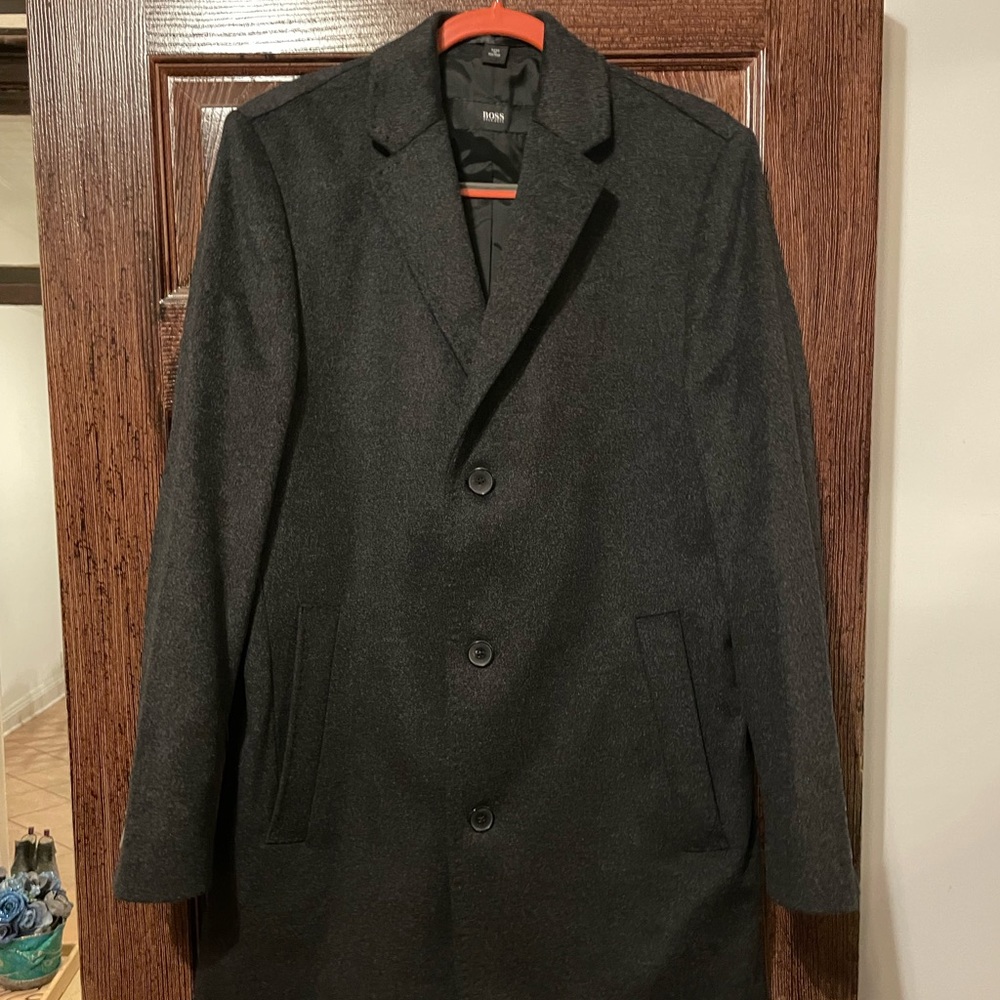 Hugo Boss Cashmere Wool Topcoat